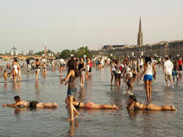 Miroir d'eau in Bordeaux