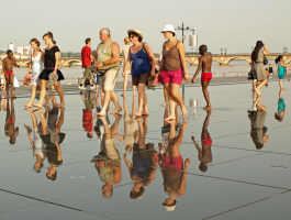 Miroir d'eau in Bordeaux